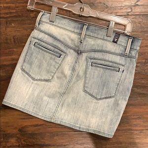 7 for all mankind mini skirt